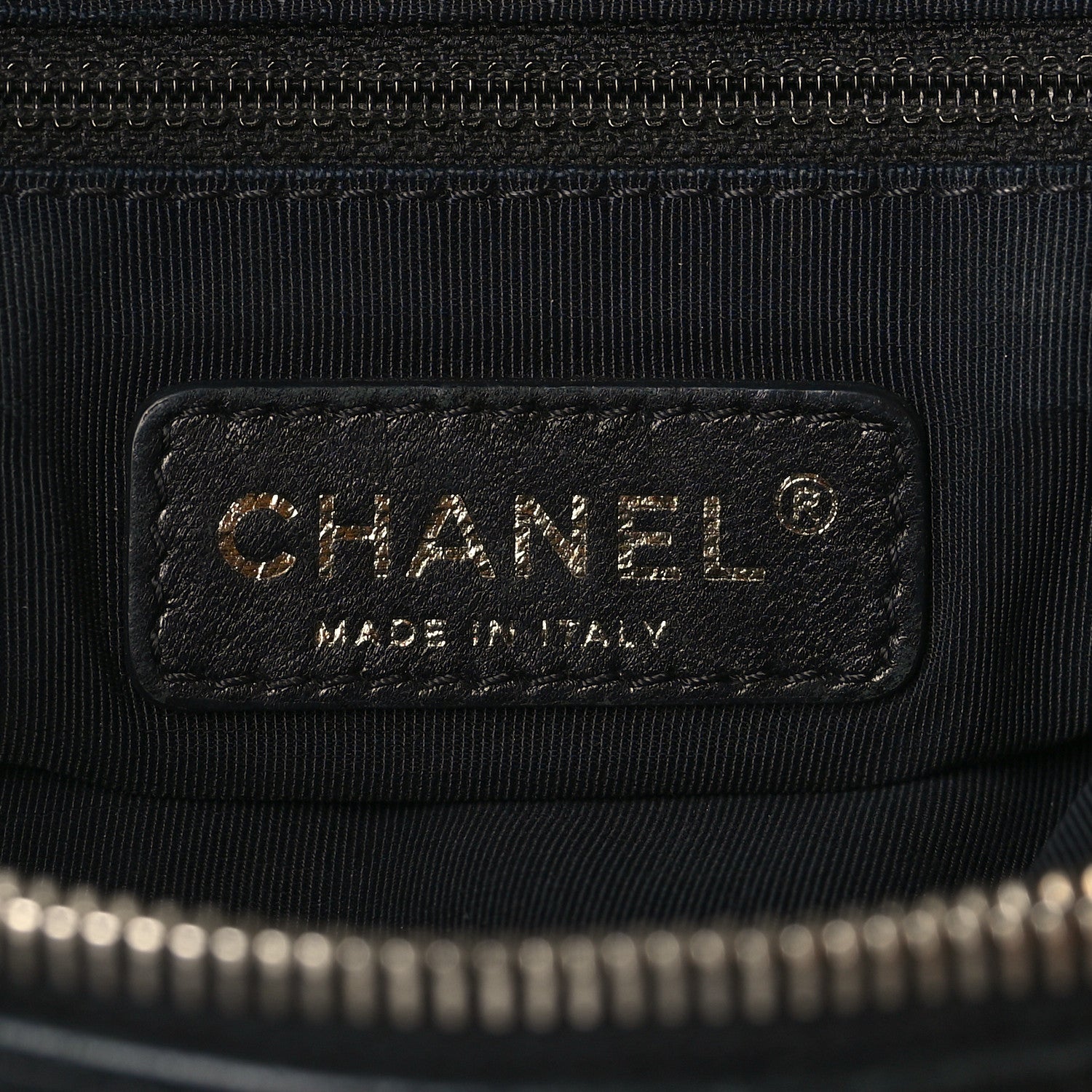 Chanel Calfskin Quilted Small Chain Me Tote Black 6 of 10
