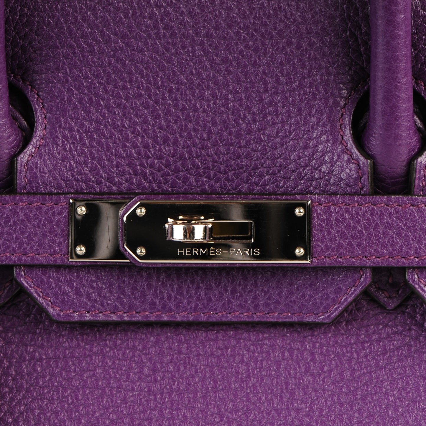 Taurillon Clemence Birkin 30 Ultraviolet