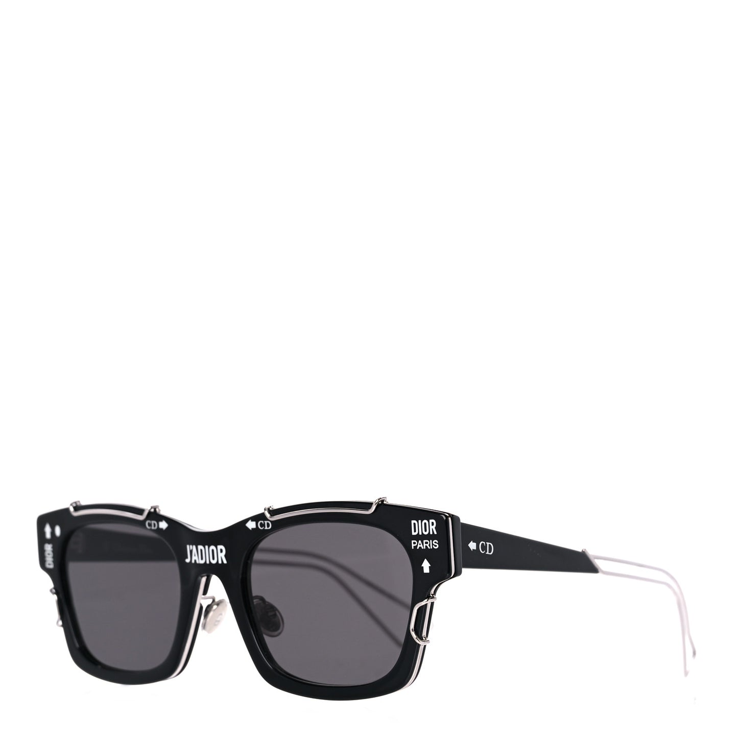 Acetate J'adior Sunglasses Black