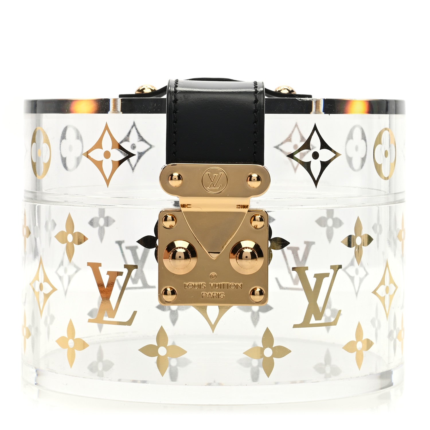 Louis Vuitton Transparent Plexiglass Box Scott Black 1 of 7