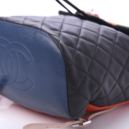 Chanel Lambskin Quilted Small Cuba Urban Spirit Backpack Black 6 of 11