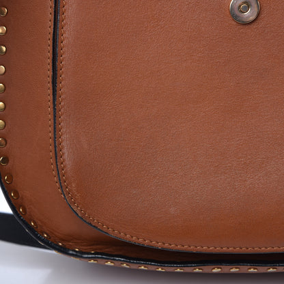 Chloe Calfskin Braided Medium Hudson Shoulder Bag Caramel 11 of 16