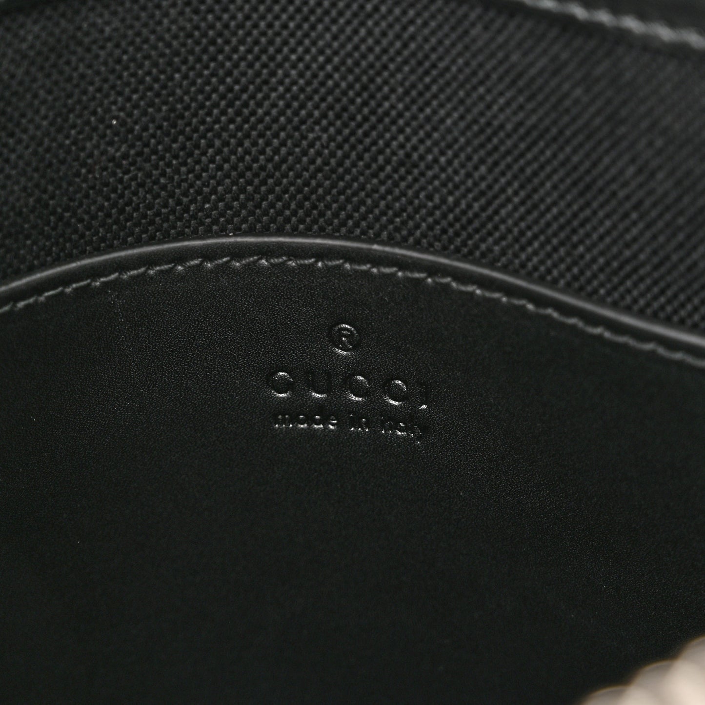 GG Supreme Monogram Web Small Flat Messenger Bag Black Grey