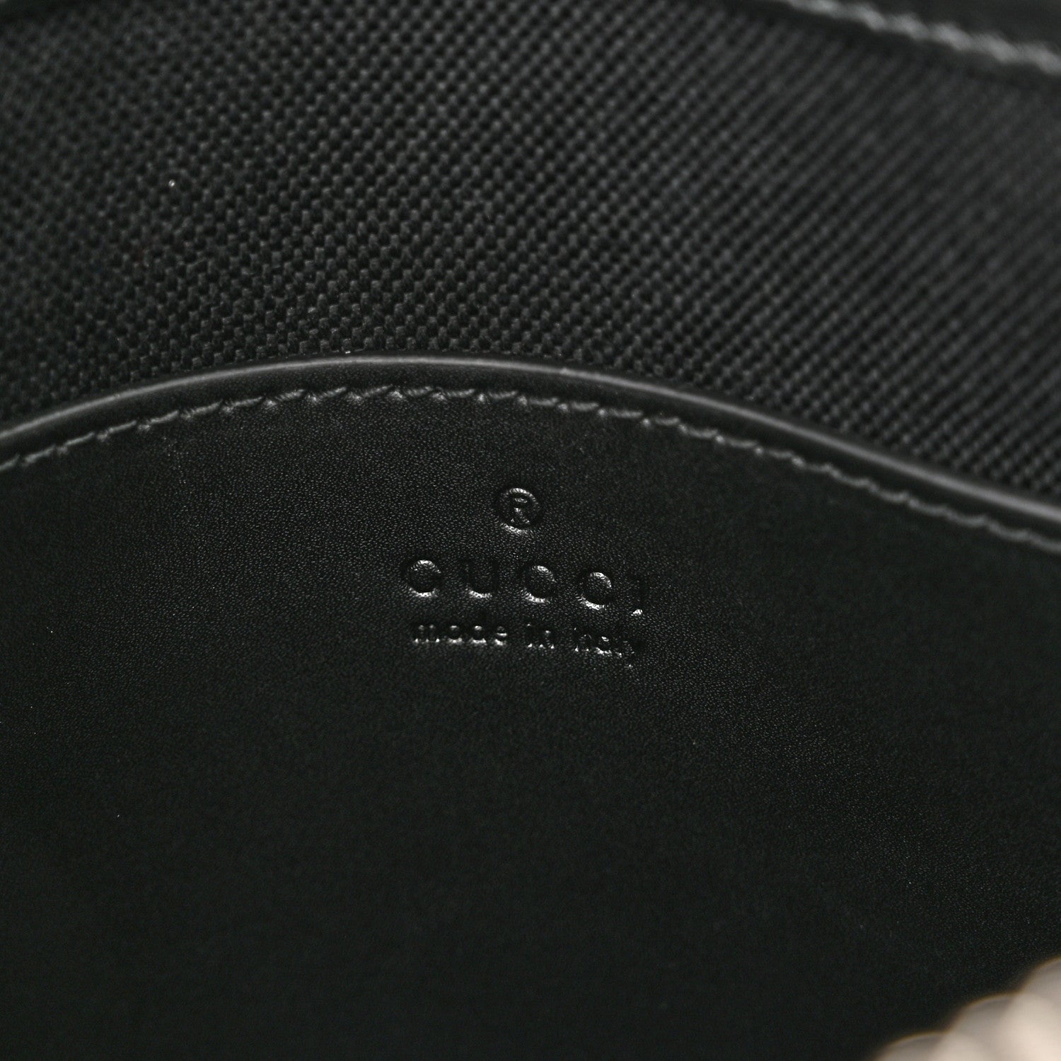 Gucci GG Supreme Monogram Web Small Flat Messenger Bag Black Grey 6 of 9