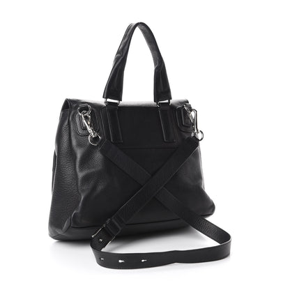 Givenchy Pebbled Calfskin Small Pandora Pure Flap Bag Black 3 of 16