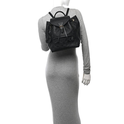 Louis Vuitton Empreinte Montsouris Backpack Black 2 of 9