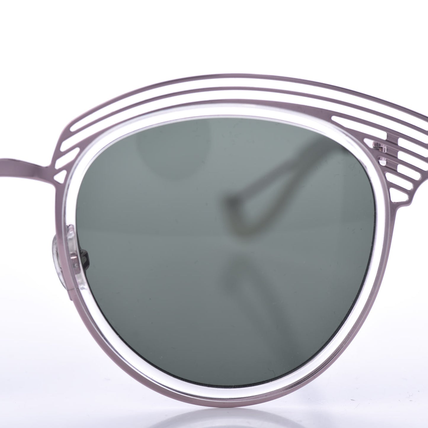 Acetate Enigme Sunglasses Pink White