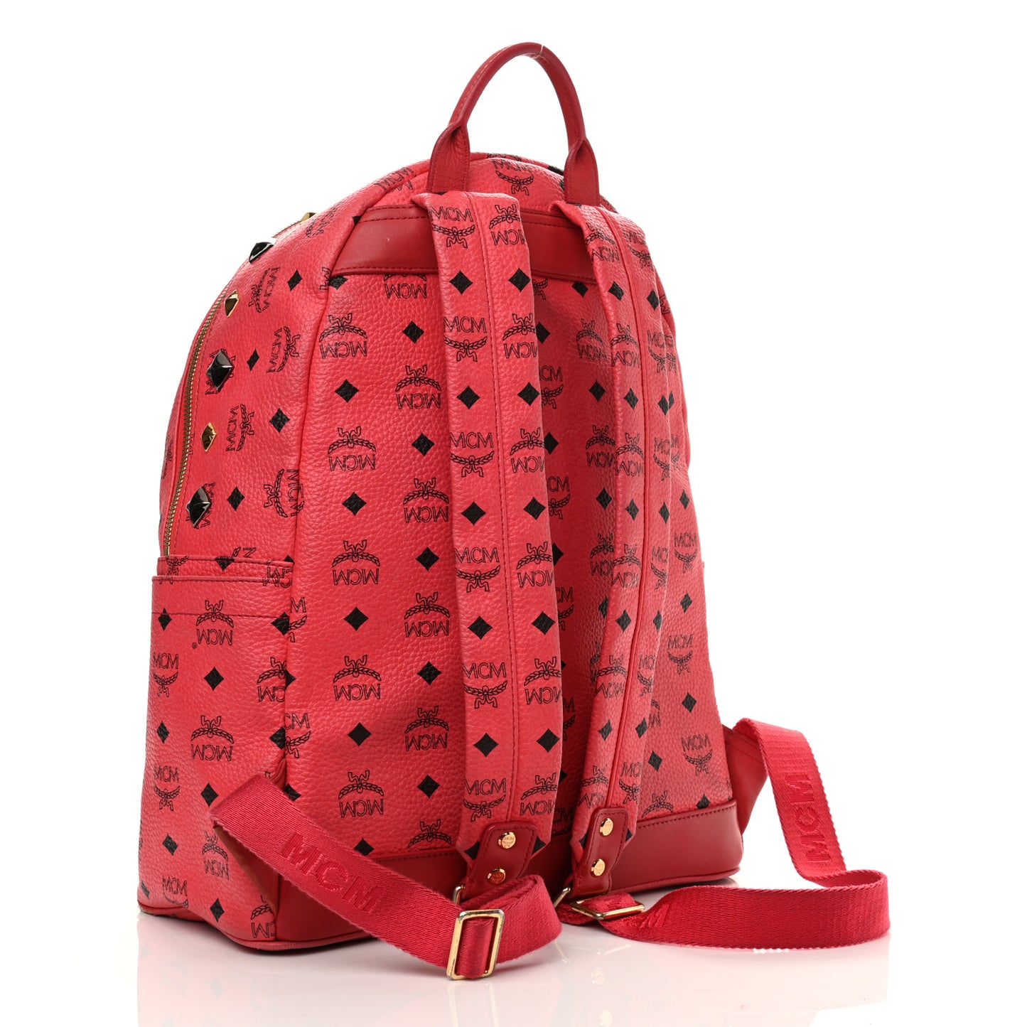 Visetos Studded Small Stark M Backpack Scooter Red