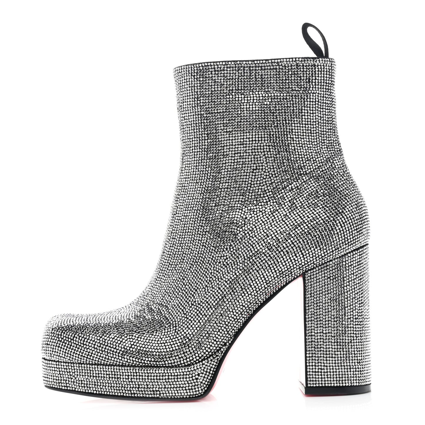 Suede Strauss Stage 110 Platform Boots 41 Black Crystal