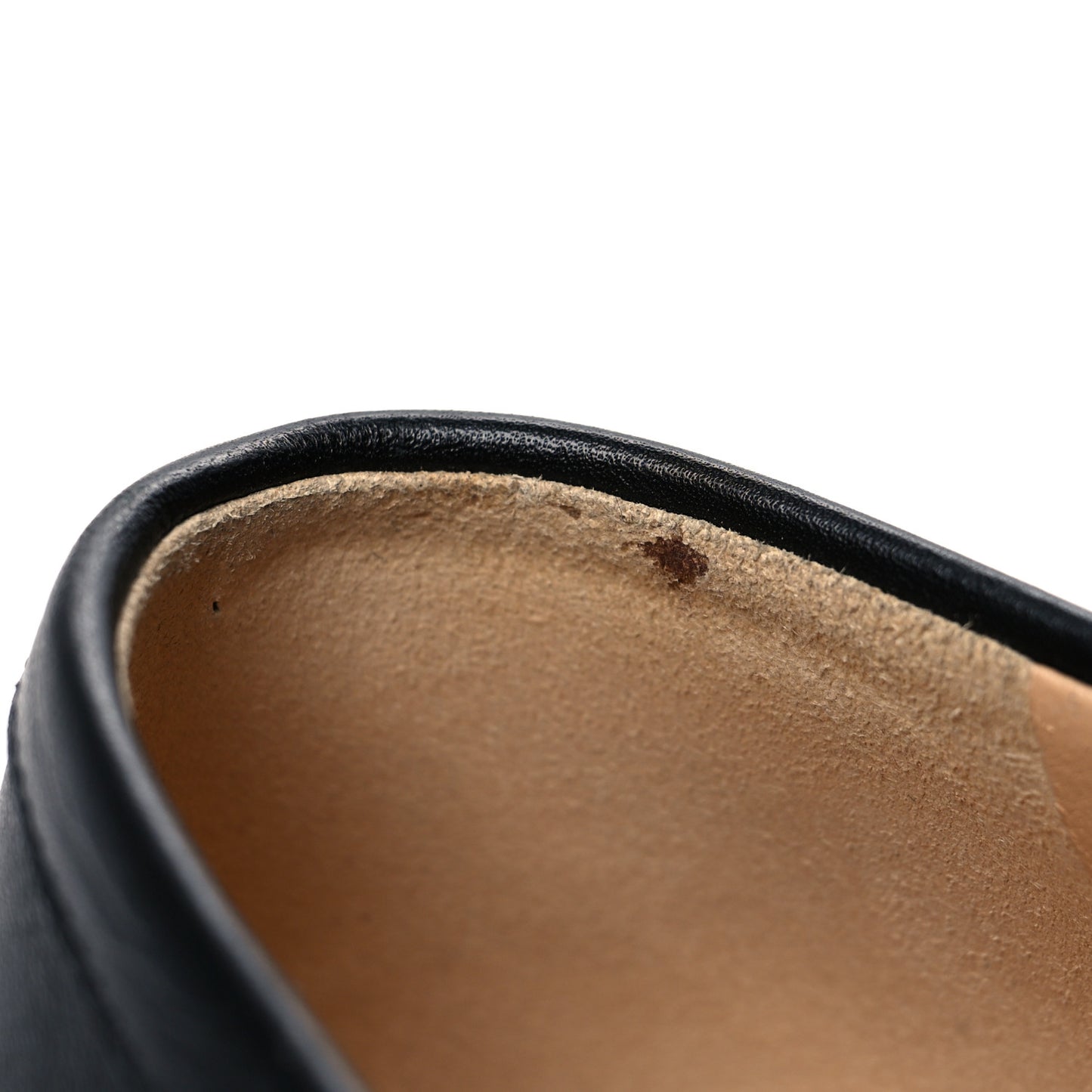 Calfskin CC Mocassin Loafers 40 Black