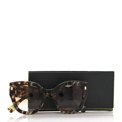 Fendi Acetate FF 53mm Sunglasses 0434/S Tortoise 8 of 8
