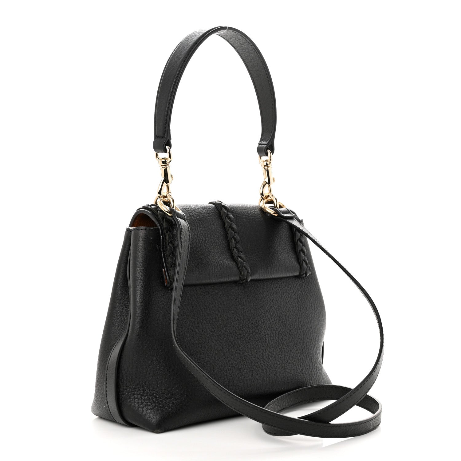 Chloe Grained Calfskin Small Penelope Soft Shoulder Bag Black 3 of 11