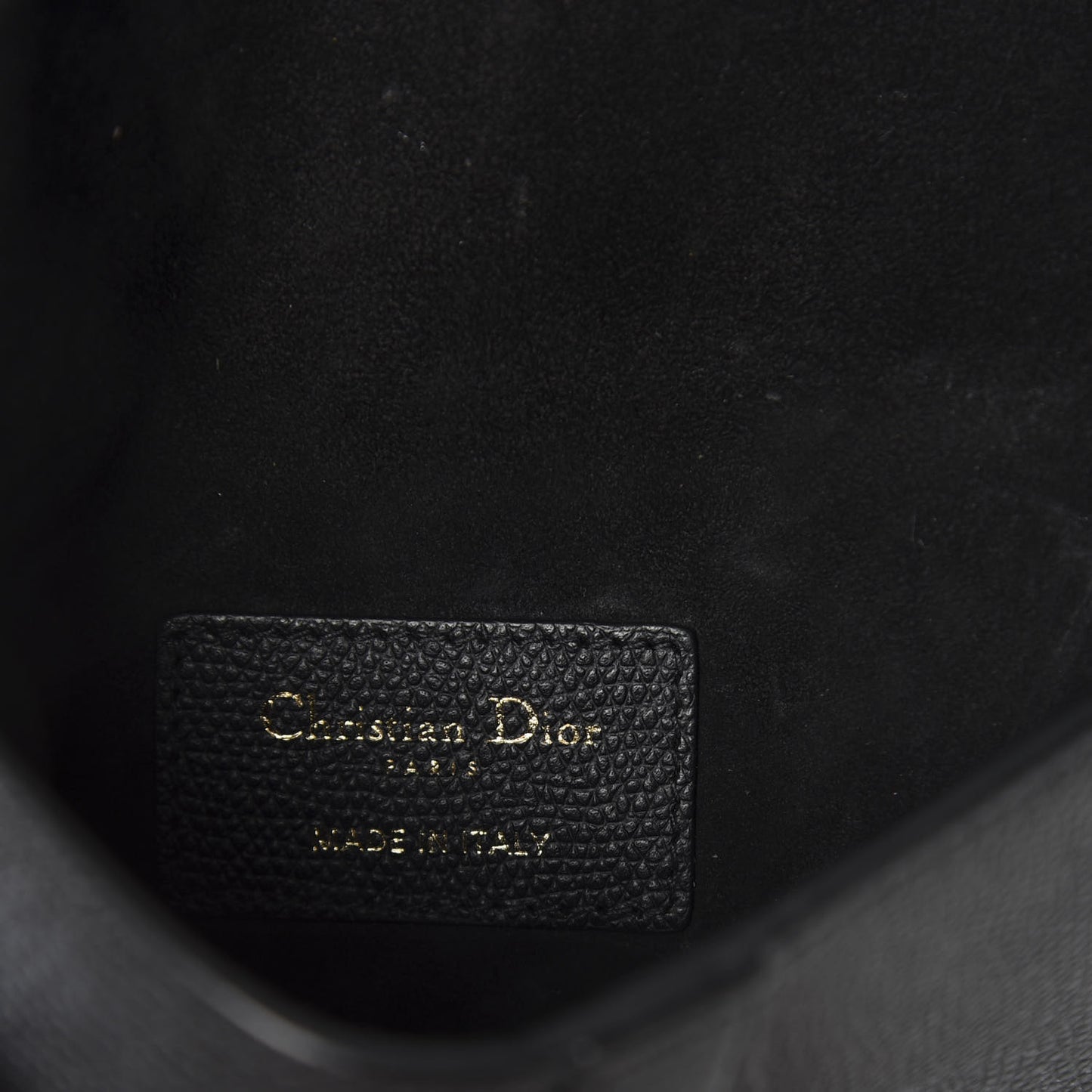 Calfskin Saddle Belt Bag Black