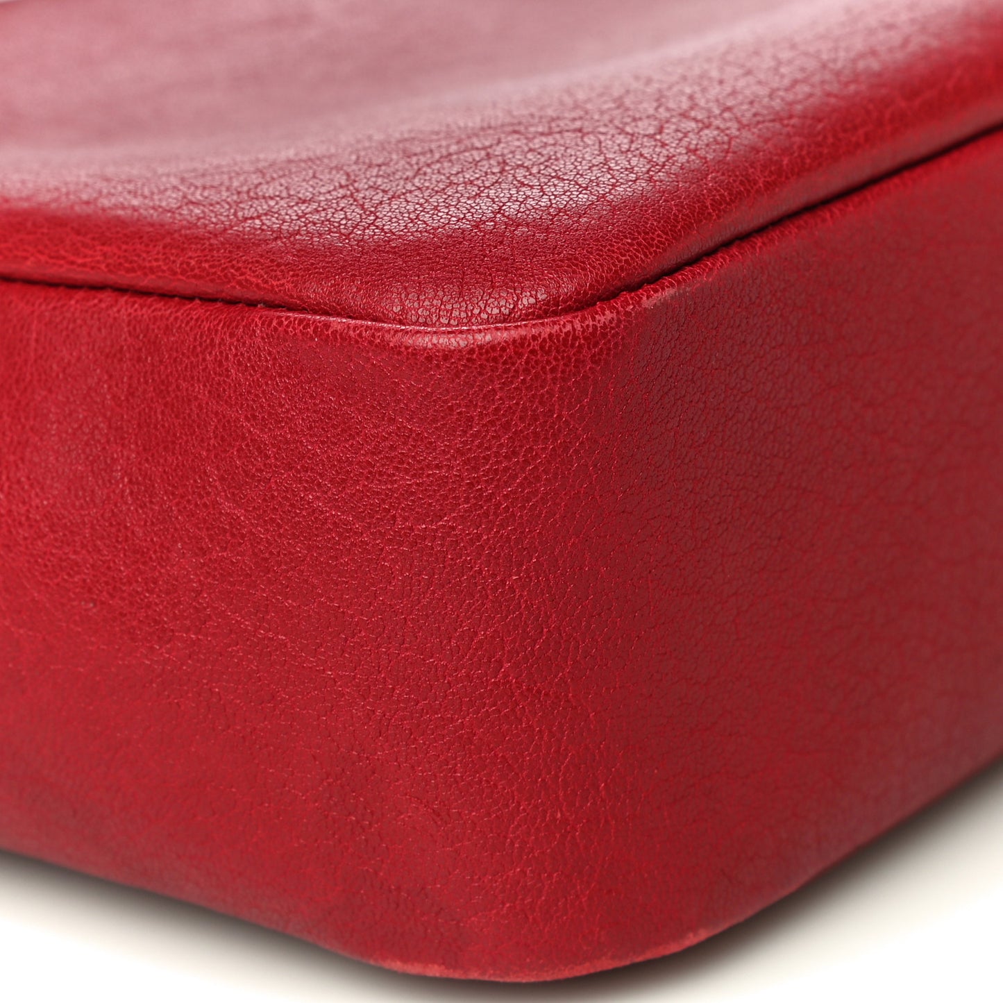 Lambskin Monogram Small Lou Camera Bag Lipstick Red