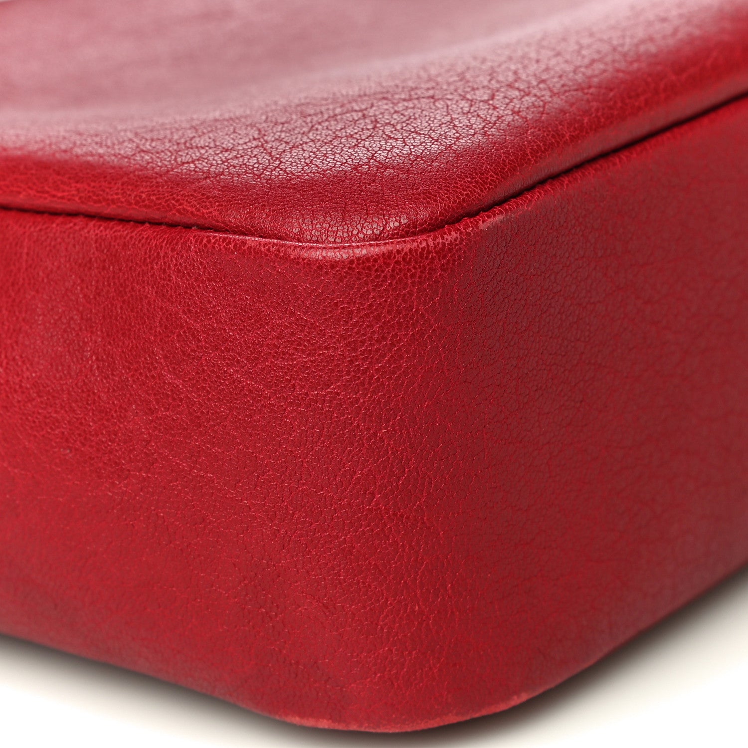 Saint Laurent Lambskin Monogram Small Lou Camera Bag Lipstick Red 12 of 12