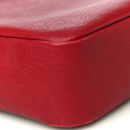 Saint Laurent Lambskin Monogram Small Lou Camera Bag Lipstick Red 12 of 12