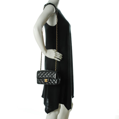 Chanel Caviar Quilted Mini Rectangular Flap Black 2 of 8