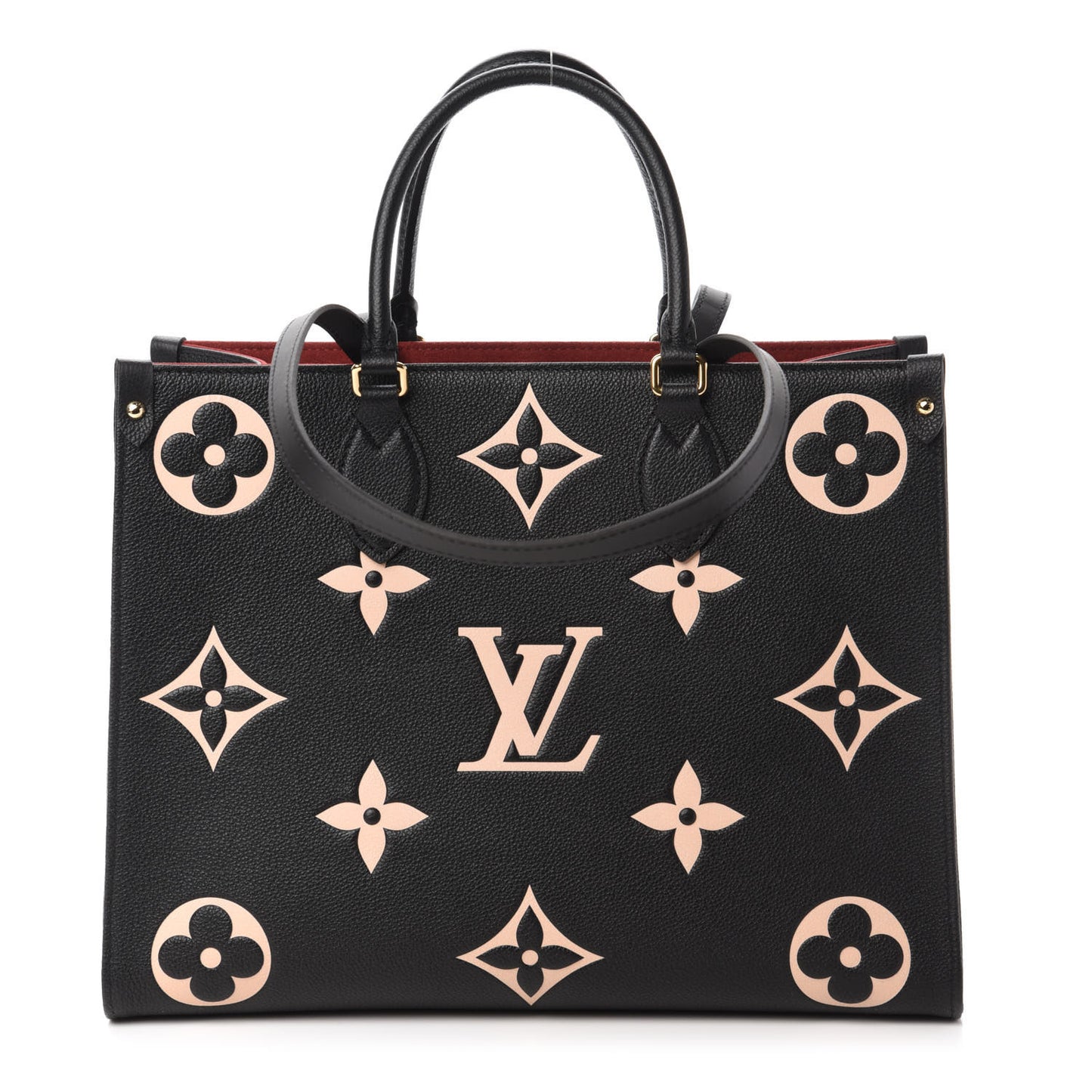 Empreinte Monogram Giant Onthego MM Black Beige