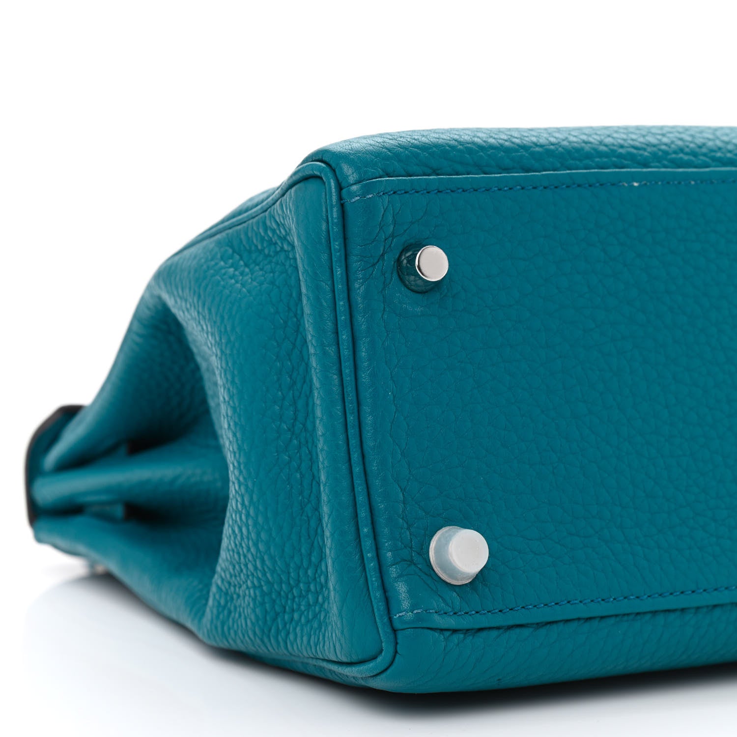 Hermes Taurillon Clemence Kelly Retourne 28 Bleu Izmir 9 of 10