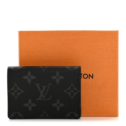 Louis Vuitton Monogram Eclipse Envelope Business Card Holder 8 of 8
