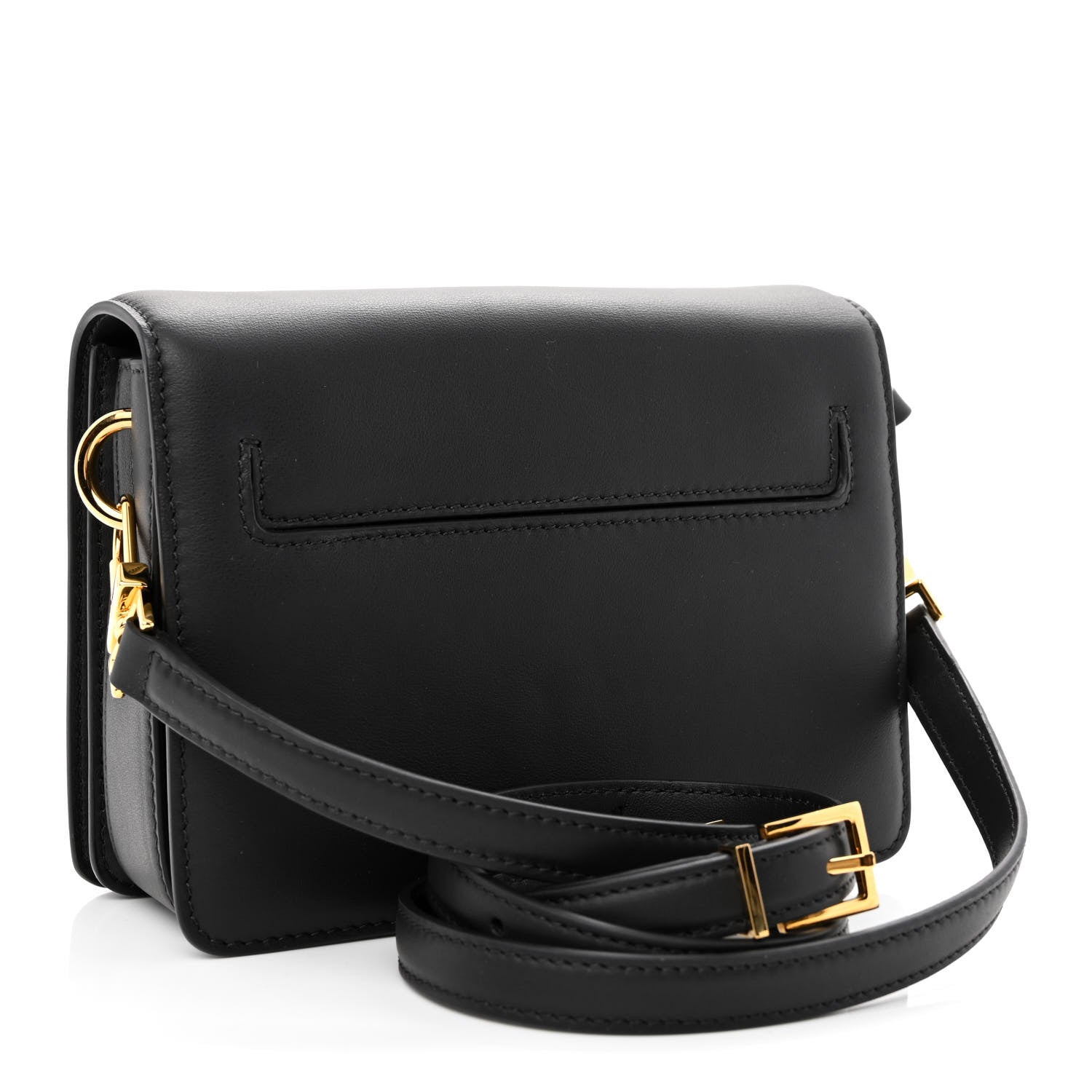 Tom Ford Calfskin Padlock Crossbody Black 3 of 9