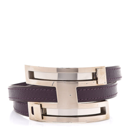 Hermes Chevre Mysore Pousse Pousse Bracelet Ultraviolet 1 of 5