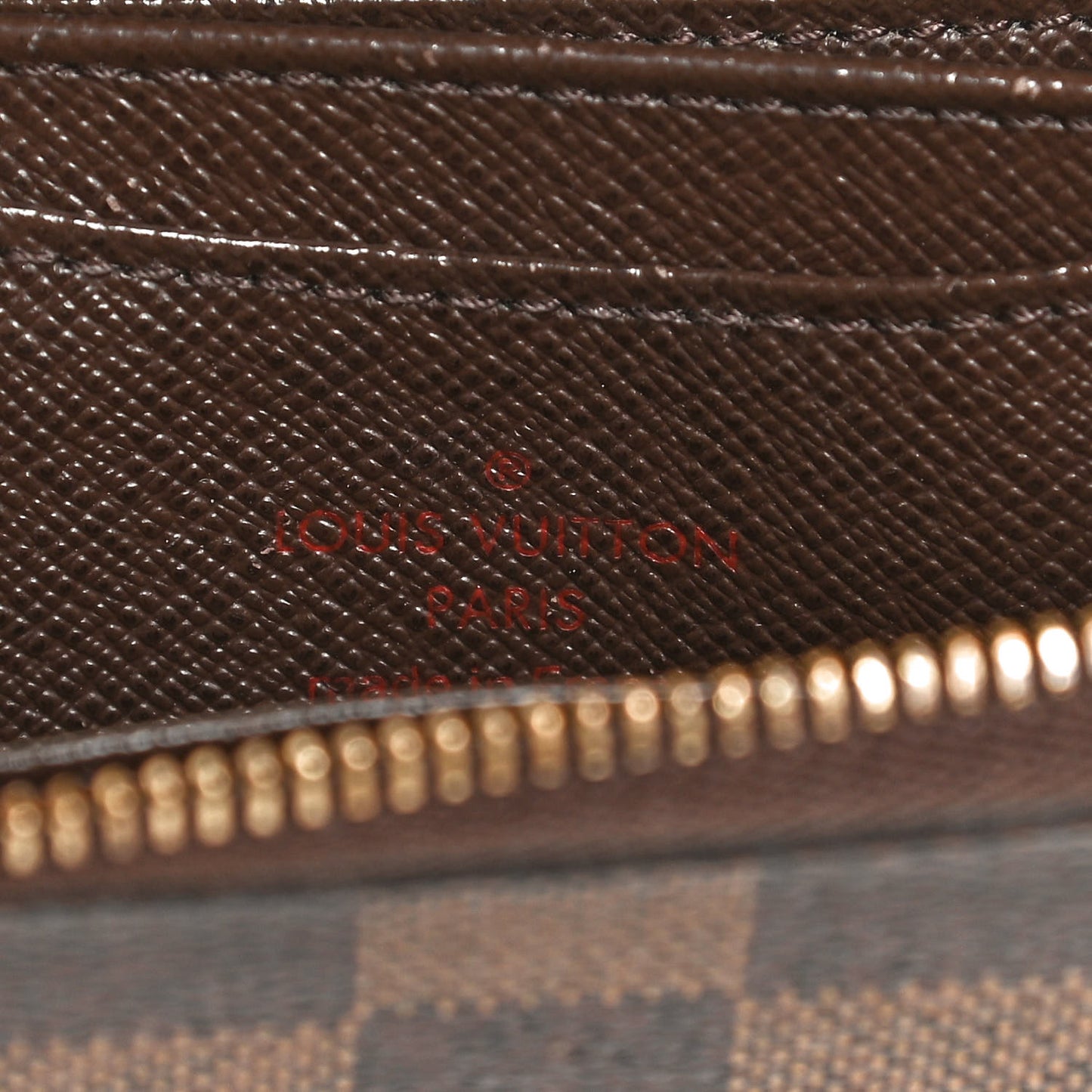 Damier Ebene Zippy Coin Purse