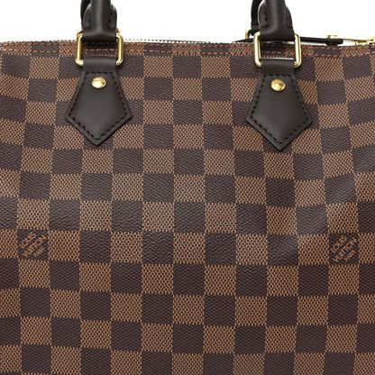 Louis Vuitton Damier Ebene Speedy 25 8 of 10