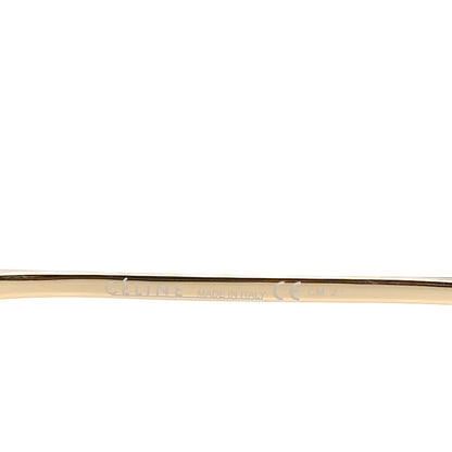 Celine Metal Sunglasses CL 41808/S Gold 5 of 7