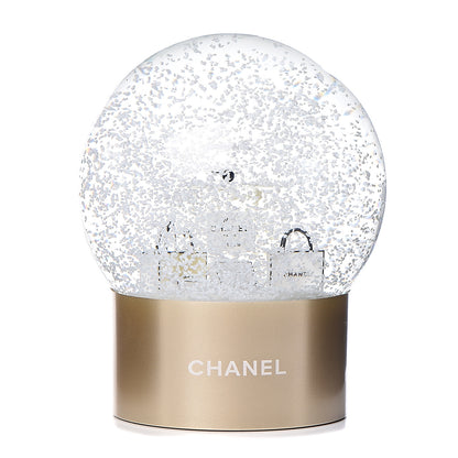 Chanel Glass N°5 Perfume Bottle Snow Globe 1 of 4