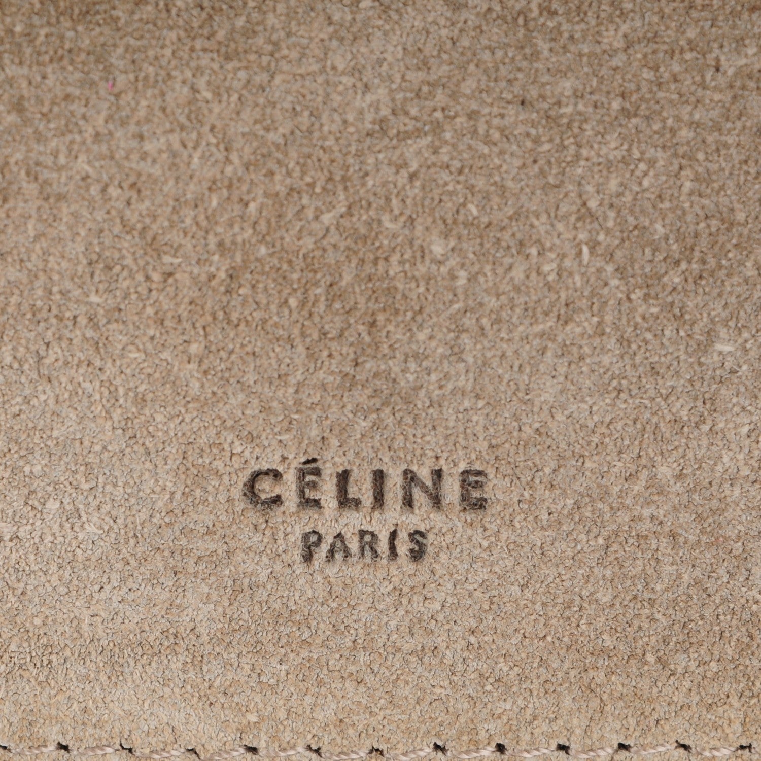 Celine Suede New Shoulder Bag Souris 6 of 10