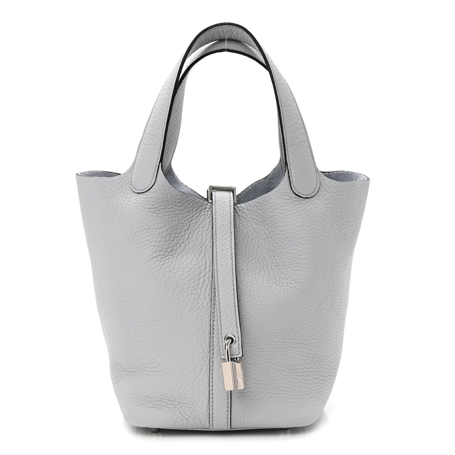 Hermes Taurillon Clemence Picotin Lock 18 PM Bleu Pale 1 of 11