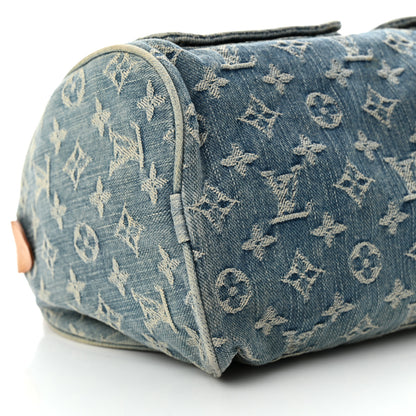 Louis Vuitton Monogram Denim Neo Speedy Blue 9 of 18