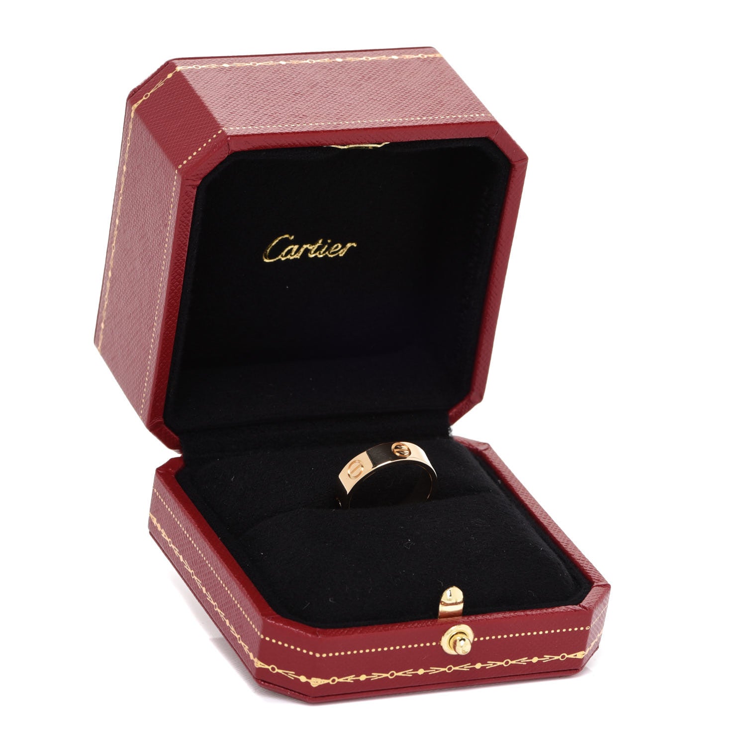 Cartier 18K Yellow Gold 5.5mm LOVE Ring 54 7 5 of 5