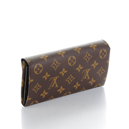 Louis Vuitton Monogram Triangle Wallet Black 3 of 7