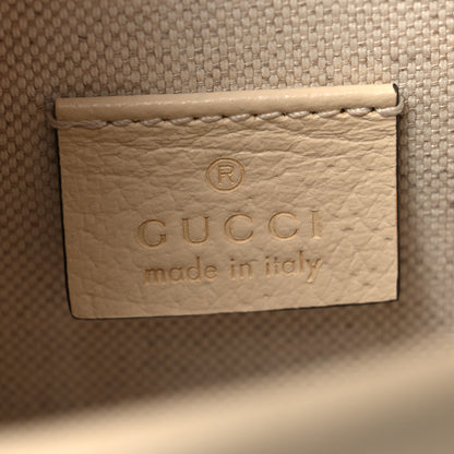 Gucci Textured Calfskin Crystal Mini Dionysus Shoulder Bag Mystic White 6 of 11