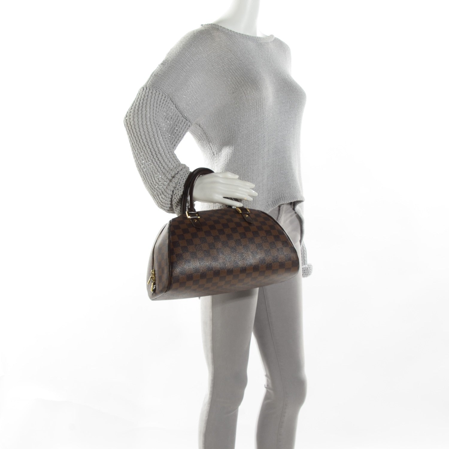 Louis Vuitton Damier Ebene Ribera MM 2 of 8