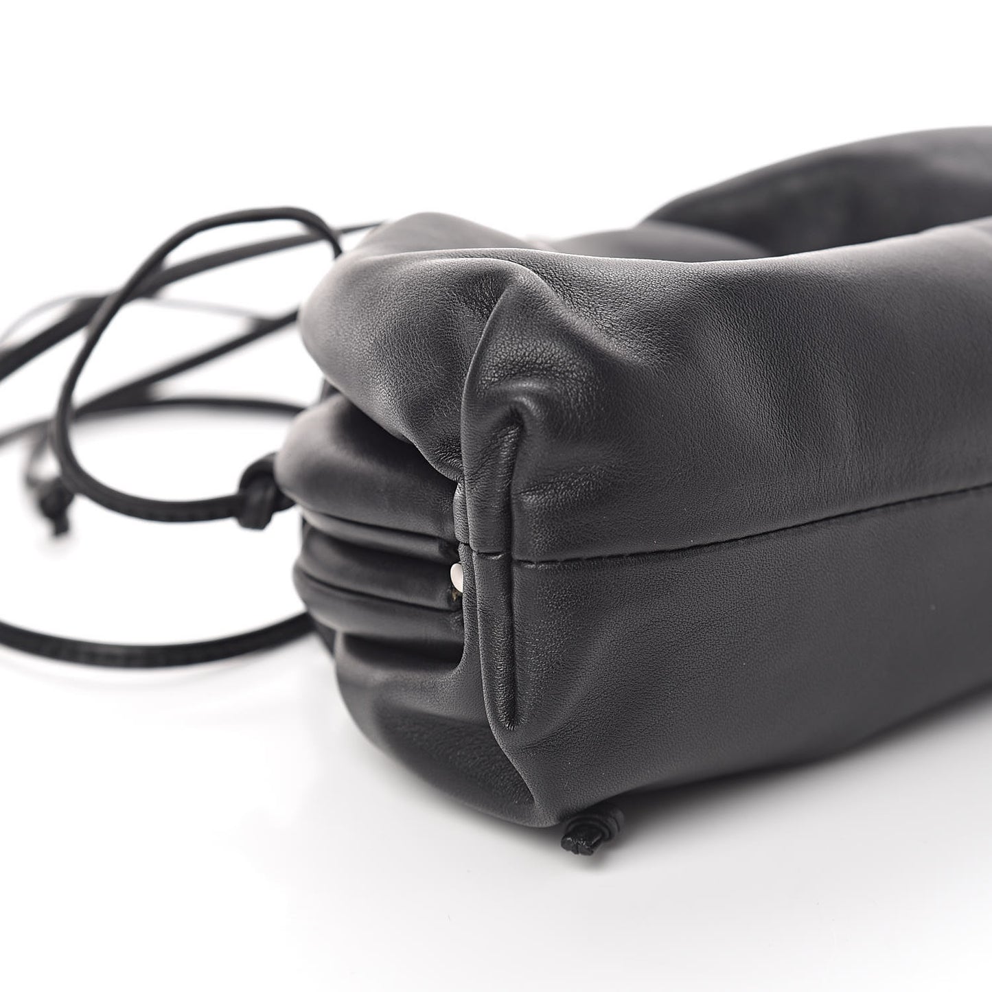 Butter Calfskin The Mini Pouch Black