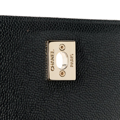Chanel Caviar Quilted Medium Business Affinity Flap Black 7 of 11