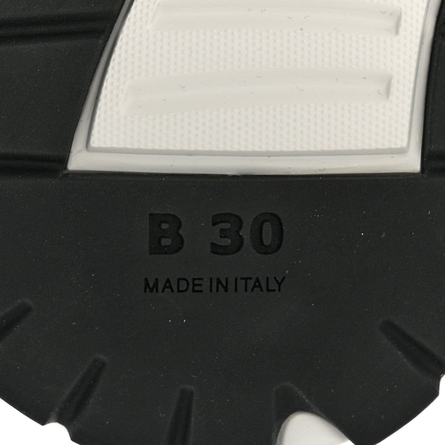 Technical Mesh Calfskin B30 Sneakers 39 White Grey
