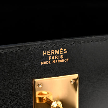 Hermes Box Kelly Sellier 32 Black 6 of 16