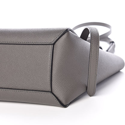 Celine Grained Calfskin Nano Belt Bag Grey 9 of 9