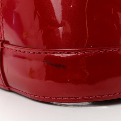 Louis Vuitton Vernis Alma PM Pomme D'Amour 10 of 10