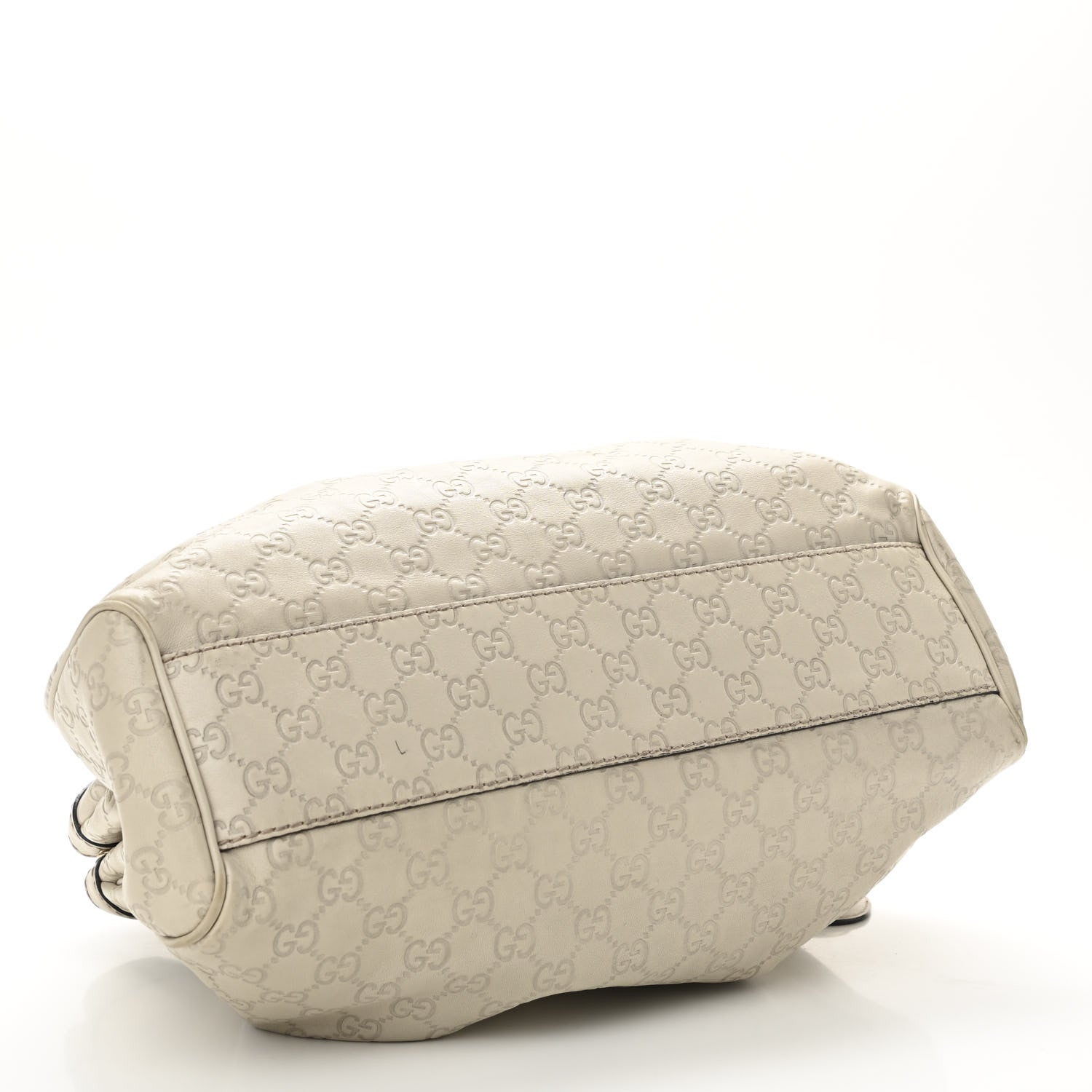 Gucci Guccissima Medium Sukey Tote Mystic White 4 of 22