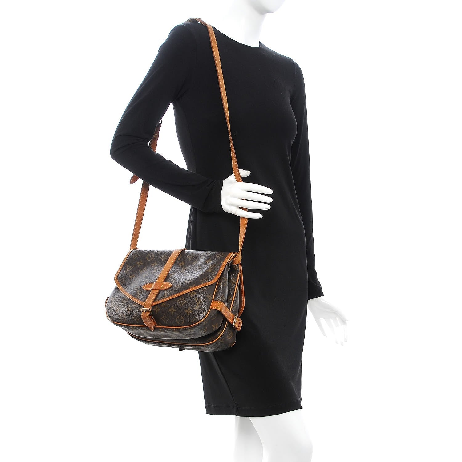Louis Vuitton Monogram Saumur 30 2 of 16