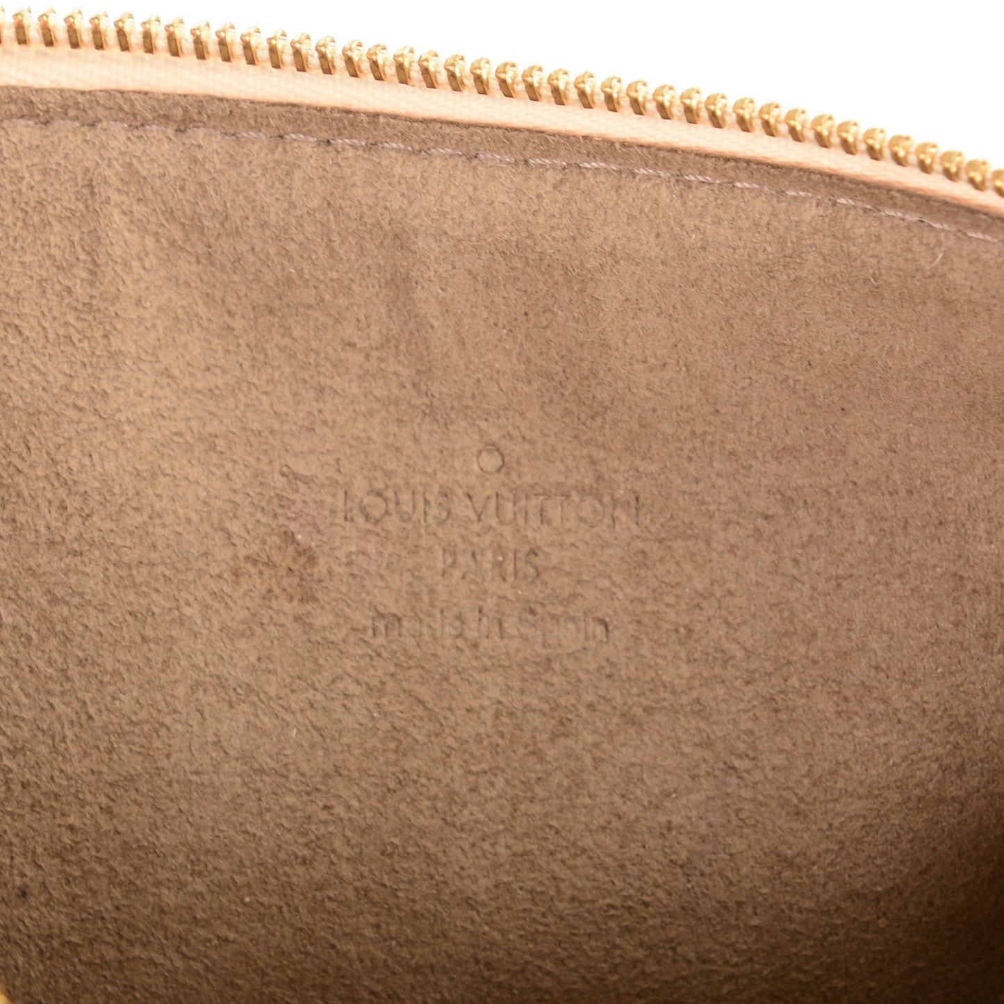 Monogram Multicolor Pochette Accessories Black