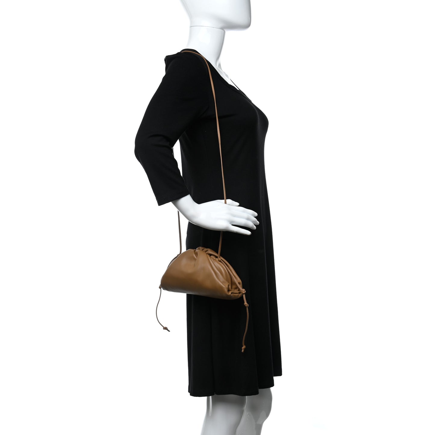 Butter Calfskin The Mini Pouch Cammello