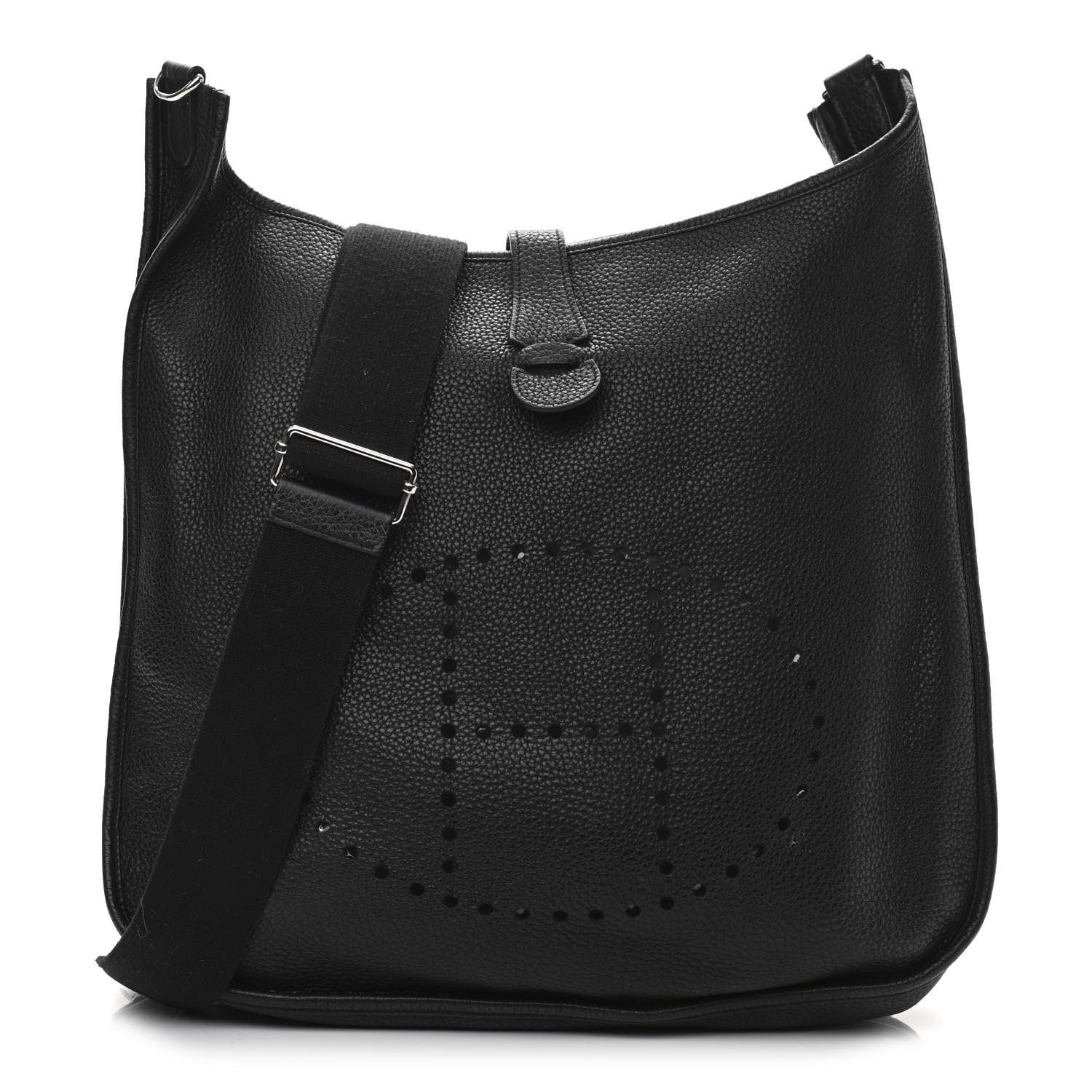 Hermes Taurillon Clemence Evelyne III TGM Black 1 of 13