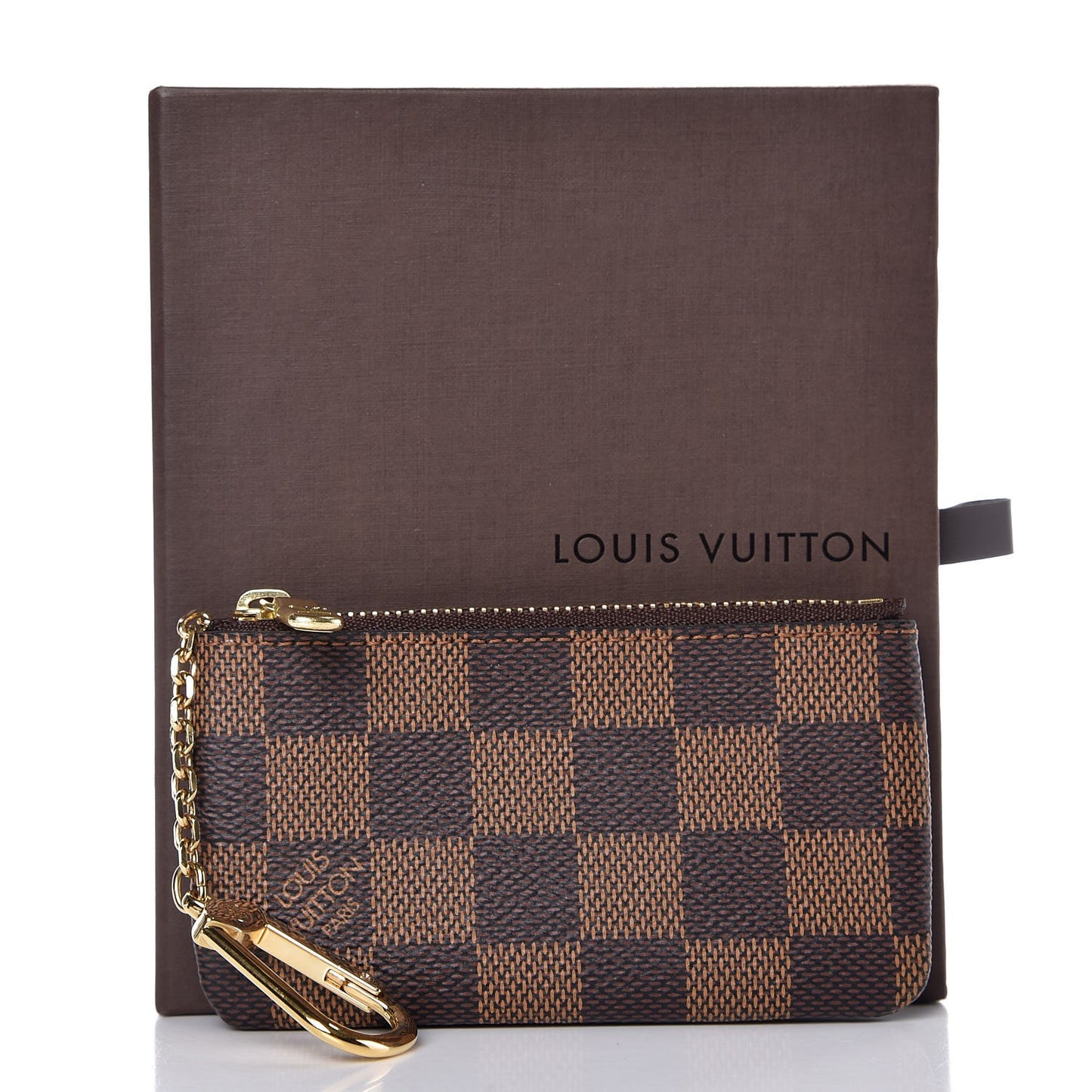 Damier Ebene Key Pouch