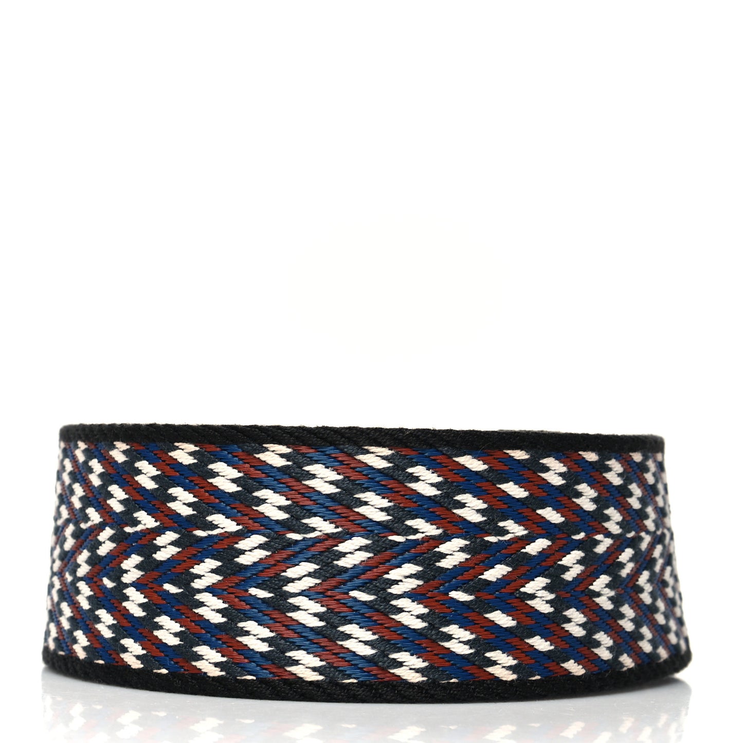 Toile Swift 50mm Sangle ZigZag Shoulder Strap Black White Deep Blue